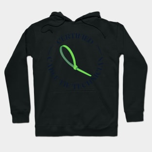 Certified Cable Tie Technician Hoodie